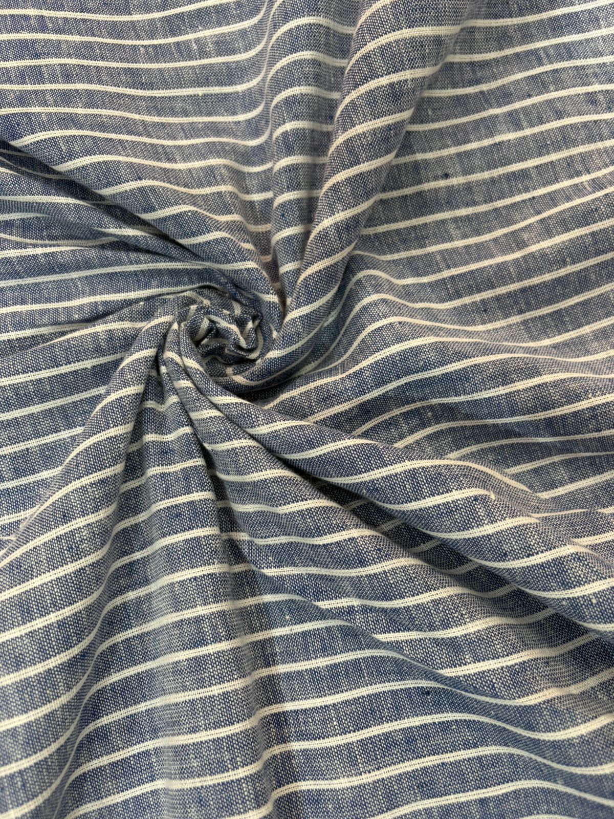 Buy Premium Cotton Linen Stripes Fabrics
