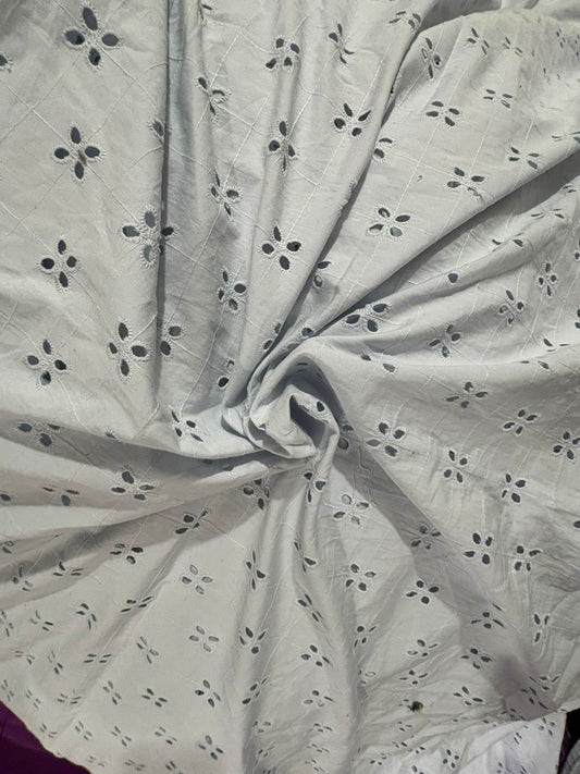 Buy Cotton Hakoba Square  Four Flower Fabric